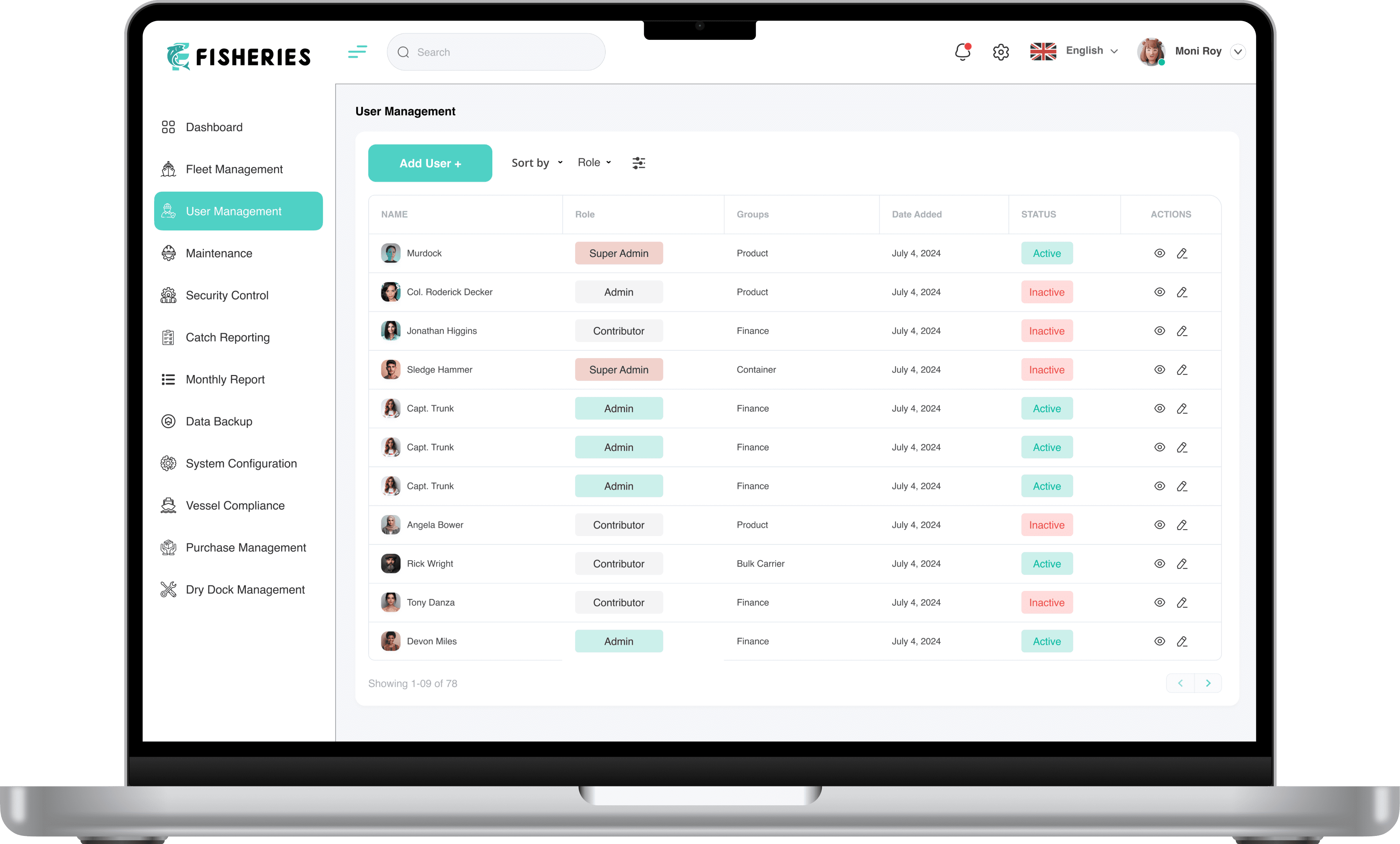 Admin preview